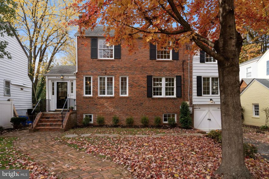 Fabulous opportunity in Whitman school district! So much space on a large, level lot on quiet Garfield Street! Wonderful colonial with approximately 4,400 finished square feet is JUST ONE BLOCK to Bradley Hills Elementary and Bradley Hills Park! Sunny and cheerful, this home has been expanded and updated over the years and offers many things buyers are hoping to find at this price point in our market. Those searching for work from home, potential in/law or multi-generational living, or potential income unit take special note: main level family room adjacent to newly renovated kitchen, main level office PLUS main level playroom (or second office!), four bedrooms and two full baths on the second level (primary suite with fireplace and walk-in closet!), a great lower level that includes a recreation room, kitchen, au pair suite and another office or second bedroom. BONUS - the lower level space has its own separate entrance and has been previously rented for $2,000/month (that amount covers $475K worth of your mortgage payment at a 3% interest rate, so renting it out is the equivalent of buying this house for $800,000!!!!). The shops, restaurants and Metro of Bethesda are nearby, and the location offers an easy commute to MD, VA and DC via main arteries and the Beltway.