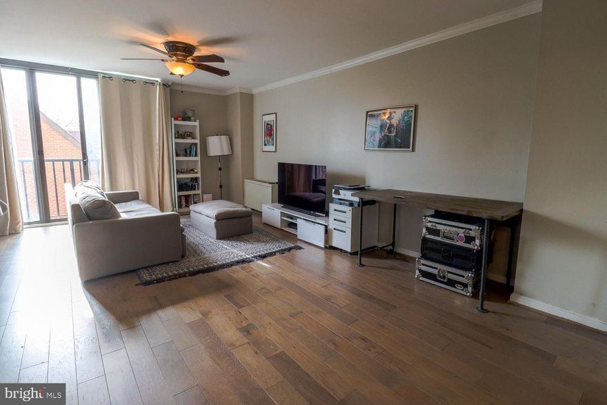 Step into this stunning studio perfectly situated in the center of it all—less than a mile from the Red Line Metro and just moments from Bethesda’s top shopping, dining, and nightlife. This condo offers the ultimate in urban convenience.

Inside, you’ll find a bright, beautifully updated space with an open-concept layout. Enjoy new flooring, sleek granite countertops, stainless steel appliances, and a stylish subway tile backsplash. Natural light floods the room through the Juliette balcony, creating an airy, welcoming atmosphere.

Two generous closets provide ample storage, and all-inclusive living makes life easy, with utilities covered by the condo fee. Plus, enjoy a full range of amenities: a rooftop pool with panoramic views, a fitness center, recreation room, 24/7 concierge, laundry on every floor, and **assigned garage parking**.

Modern comfort meets unbeatable location—your next chapter in Bethesda starts here.

**Also available for rent**