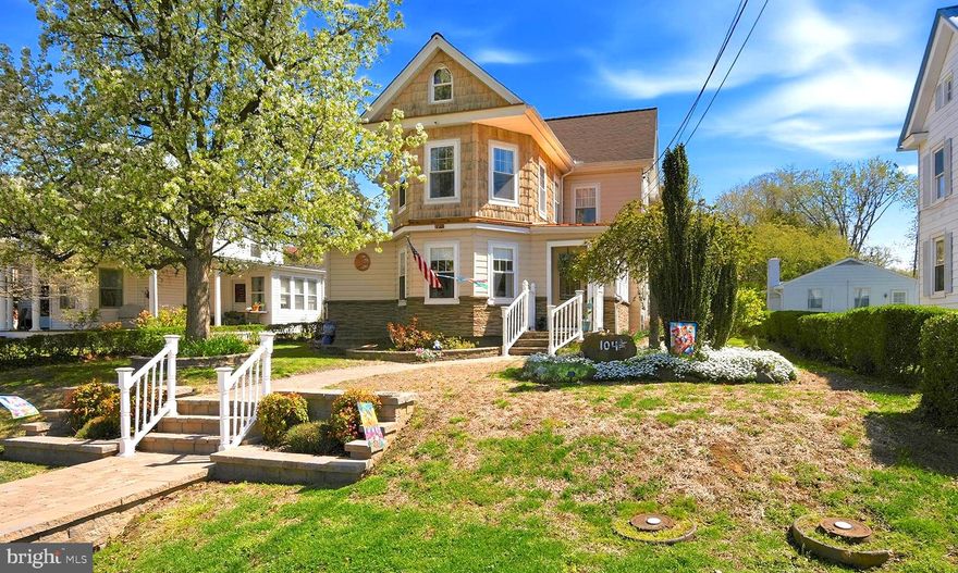 Sweet Victorian in downtown Betterton, just a short walk to Betterton Beach. Home has been lovingly cared for by the same owners for nearly 50 years. The main floor features the living room, dining room, and kitchen. As well as a laundry room with half bath, an office, an entry room in the front, and mud room in the back. On the second floor you will find 3 bedrooms and a full bath. On the 3rd floor is another bedroom that could also be used as a family room, hobby room or office. Out back, there is a driveway with parking for 2 cars. The rear yard is perfect for entertaining with a deck, patio and covered pergola.  Brand new oil furnace. Mini splits in most of the rooms. This property is quaint and charming and would be perfect as a beach home or a full time residence.