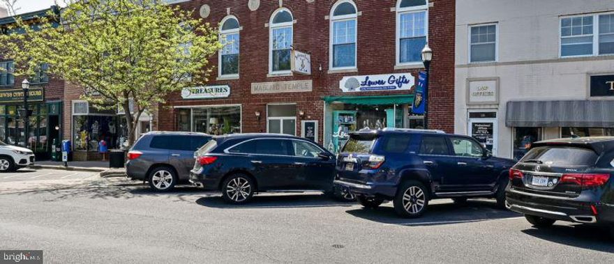 Rarely available commercial building located right on 2nd Street in downtown Lewes! Featuring  20 private parking spaces behind the building, two retail tenants occupying the first floor and a second floor hall/lodge. Property is ready to be used "AS-IS", or has great redevelopment possibilities in the Town of Lewes.