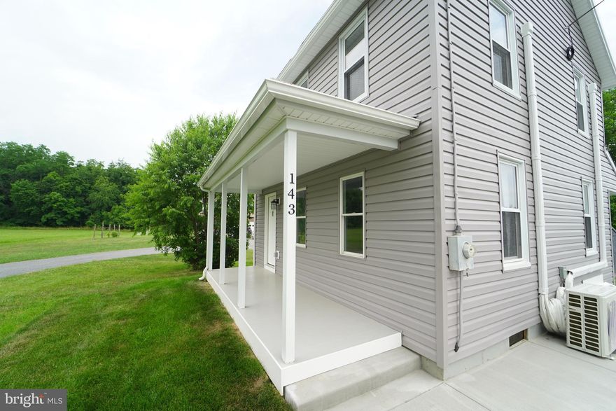 Charming, and fully renovated! This lovely home is waiting for you. Built in 1910 but fully renovated. Located near Downtown Thurmont MD just a short walk away. This 3 bedroom, 1.5 bath colonial located on a quiet street and has a large back yard on .31 acres with 1 storage shed available. Main floor includes kitchen with quartz counters with soft close cabinets, new GE appliances, and LVP throughout main level with an open format to the living space. The second and third floors are newly carpeted and have very spacious bedrooms. Wait till you see the third-floor room with vaulted ceilings. Laundry room includes brand new LG washer and dryer and space to setup a table for folding There is a large backyard with plenty of space and a patio area for your outdoor furniture. 

NOTE: Security deposit plus 1st month rent with good credit. Pet deposit $300 and additional pet deposit $300 per pet. Dog/Cat ok, No exotic pets. Landscaping is included, tenant is responsible for all utilities. Home is electric and energy efficient.