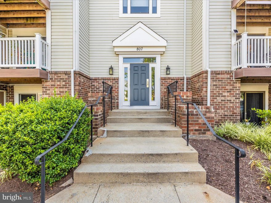 Lovely 2 bedroom 1 bath ground floor condo located in Fredericktowne Village.  The large primary bedroom has a huge walk-in closet and connects to the bathroom. The bathroom is large with a dual vanity and second entrance to hallway. Second bedroom is also a nice size. Living room, dining area and kitchen complete this condo. In unit, full size washer and dryer. Brand new HVAC unit (7/23). Water, sewer, and trash are included in Condo fees. The location is convenient to shopping, restaurants, commuter routes, etc. This is an estate sale and is being sold as-is.