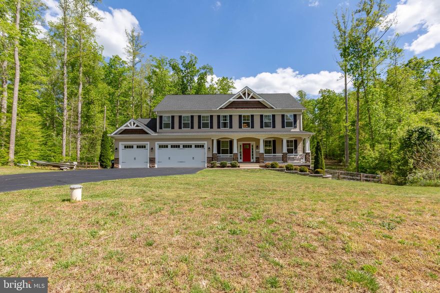 This home has an assumable 2.5% VA loan. 
Stunning, meticulously maintained home offering 4 bedrooms and 3.5 baths on over 3 private acres! This property truly has it all—featuring a fully finished basement and an incredible outdoor oasis with a screened-in porch, spacious deck, and a brand-new inground saltwater pool for low-maintenance enjoyment. The gourmet kitchen with 2 pantries and opens seamlessly to the family room, creating the perfect space for entertaining guests. You’ll also love the beautiful trim work and exceptional attention to detail throughout—no corners cut.

The fully finished basement boasts a spacious rec room, perfect for movie nights, game days, or relaxing, along with an additional versatile room ideal for a den, home office, or guest space.

Enjoy peaceful privacy while still having all the room you need to live, work, and entertain in style—this is the one you’ve been waiting for!