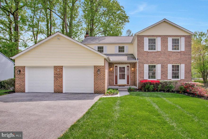 This stunning Burleigh Manor home is in prime condition & ready for a lucky buyer to settle in to this ideal community close to top rated schools, Centennial Park with lake & walking paths and incredible Ellicott City & Columbia amenities! The impressive 2 story open foyer is a great way to greet your guests and the easy flowing floor plan is perfect for daily living & hosting gatherings too with: formal living & dining rooms; an eat in kitchen & generously sized adjoining family room with cozy gas fireplace; convenient main level laundry / mudroom; and an oversized 2 car garage.  Handsome hardwood flooring stretches across most of the main & upper levels! You will find four bedrooms all with custom closet organizers & ceiling fans and two remodeled baths upstairs. The walkout lower level offers a recreation room & full bath, large cedar closet + plenty of unfinished space for storage & hobbies. Enjoy spending hours relaxing on the expansive rear deck with both covered & open areas plus steps to the manicured yard; there is even a secure shed under the deck for yard tools &  bikes. This loved residence has been thoughtfully maintained & upgraded: new heating & cooling system 2018, garage door replacement 2017, kitchen appliances 2017, gas water heater 2016, Pella replacement windows 2010, roof/siding/gutters 2009. What a great time of year to buy & move into this exceptional home.