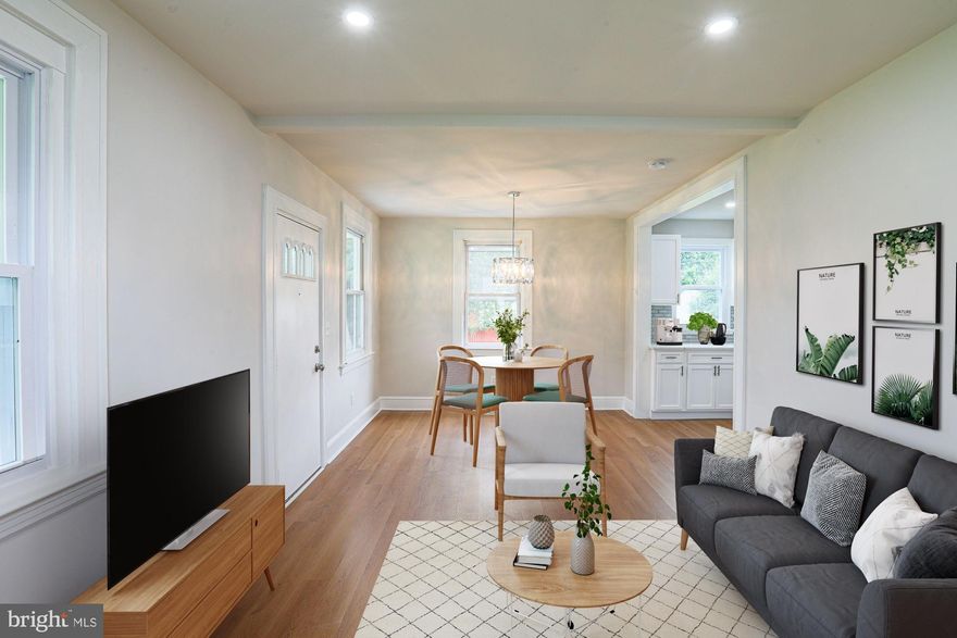 Welcome home to your gorgeous remodeled four bedroom and three bathroom home in the quiet Rosedale community. When you first walk in you'll be greeted by a bright main level area with brand new flooring and a chic updated kitchen. The kitchen features brand new stainless steel appliances, subway backsplash, gorgeous white cabinets and elegant quartz counter tops. The main level also has two generously sized bedrooms and one fully renovated bathroom. Head upstairs to find your lavish full owner suite along with a customized full bathroom. Take advantage of your fully finished basement that offers a guest suite, finished bathroom and a great big main area perfect for entertaining. Not only does this home sit on a large lot but the oversized deck and driveway in the back make it one of a kind! This is a MUST SEE! Schedule your tour today!