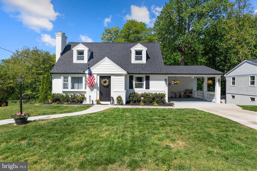 Welcome home to this beautifully maintained Cape Cod in the highly sought-after Shipley Heights community! This spacious 4-bedroom, 2-bathroom home perfectly blends modern updates with timeless charm, offering comfortable living in a peaceful neighborhood.

Step inside to find a light-filled interior featuring a bright and inviting kitchen with white cabinetry, granite countertops, and stainless steel appliances. The cozy living room showcases built-in shelving, adding both character and functionality.

The main level includes one bedroom, ideal for guests or a home office, while the upper level features three additional bedrooms, including the primary. The finished basement provides versatile flex space , a home gym, sauna, and additional storage.

Enjoy outdoor living in the beautifully maintained, fully fenced backyard. Relax on the patio with your morning coffee or take advantage of the incredible space featuring a swing set, tree house, and trampoline—perfect for summer entertaining or everyday enjoyment.

Conveniently located near schools, parks, shopping, and major commuter routes, with an easy drive to Fort Meade and NSA, this home offers the perfect balance of tranquility and accessibility.

Don’t miss your opportunity—this one won’t last!