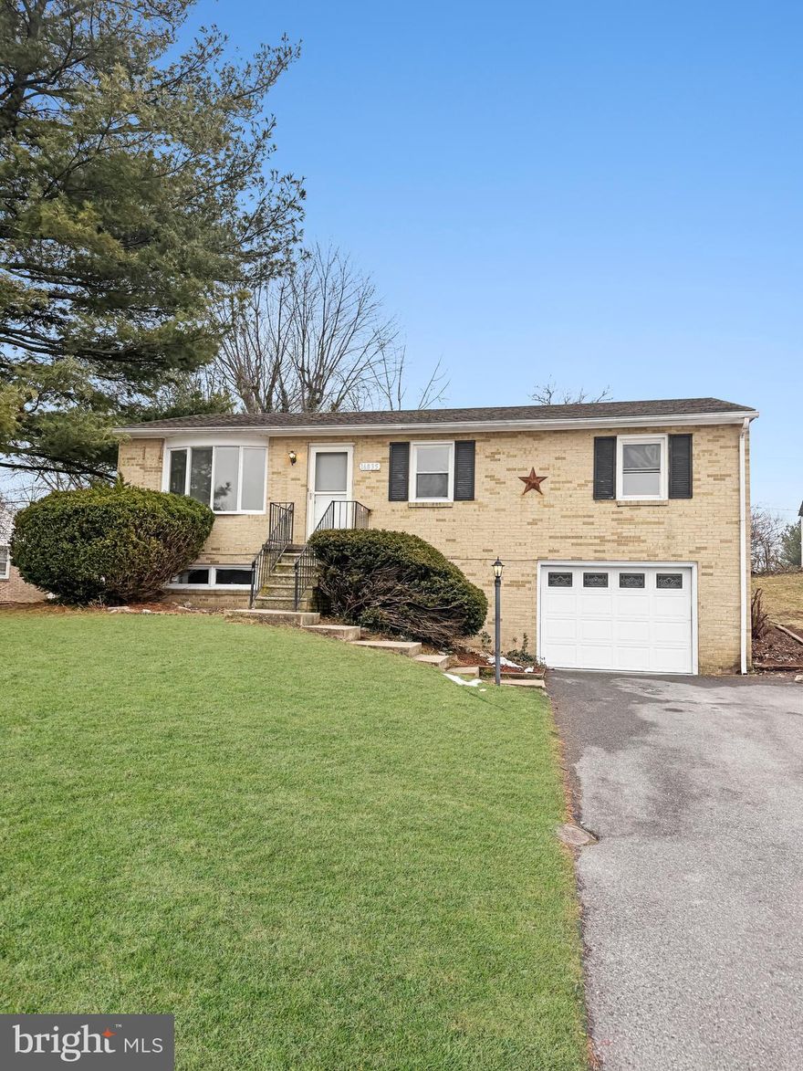 Welcome to this beautifully updated home nestled in an established community in the North End of Hagerstown, just outside City Limits! This spacious residence offers generous square footage across multiple finished levels, providing flexibility for today’s lifestyle needs—whether you're looking for room to grow, space to work from home, or lineal living potential.

Recent improvements add tremendous value and modern appeal throughout the home. Fresh paint has been completed throughout, creating a clean, neutral backdrop ready for your personal touch. Luxury Vinyl Plank (LVP) flooring has been installed across both the main living level and the fully finished lower level, including the laundry area, delivering durability, style, and easy maintenance.

Updated lighting fixtures have been installed, enhancing both functionality and ambiance in every room. The lower step-in/out living space has been significantly improved with newer replacement casement windows, allowing for increased natural light and added comfort.

A standout feature of this home is the expanded bedroom count. With the installation of proper closets and two means of egress for each room, the lower level now includes two additional potential bedrooms—5 BEDROOMS in Total. This is a huge value add, offering flexibility for guests, home office space, fitness areas, or extended household living.

The step-out lower level provides direct access to the exterior, making it ideal for entertaining, recreation, or private living quarters. The functional layout offers distinct yet connected living spaces, accommodating a variety of lifestyle needs.

Situated on a quiet circle location, the property benefits from a peaceful residential setting while remaining conveniently located near shopping, dining, parks, and commuter routes. Public records reflect solid construction and a layout designed for comfortable everyday living.

If you’ve been searching for a move-in ready home with substantial finished space, modern updates, and true five-bedroom functionality, this property delivers exceptional value and versatility. Don’t miss the opportunity to own a thoughtfully updated home with expanded living potential in a desirable area of Hagerstown.