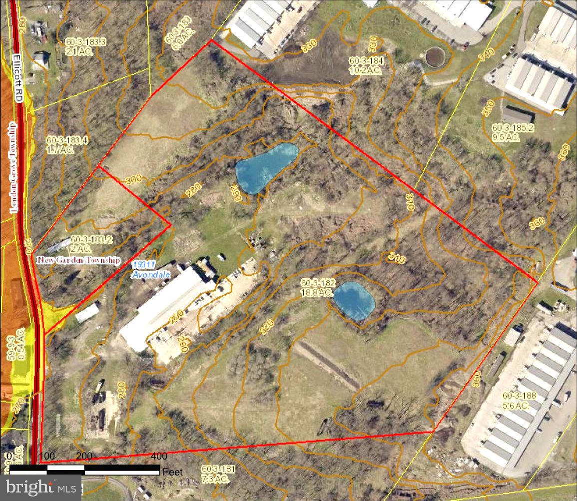 20.8 acres of land zoned C/I in New Garden Twp, Kennett Schools. Conveniently located near Rts 41, 1, and 7. Currently used as a mushroom farm featuring 5 doubles, 2 dirt sheds, office area, concrete wharf, 5 residential rentals......with the potential to expand and build more!!! Public Water. Residential rentals on site generate $4050 per month. Dirt Sheds could easily be rented out for $1500-$1800 for contractor or vehicle storage. Mushroom houses could be converted for more storage as well. Zoning allows by right for indoor storage and warehousing, assembly of products wholly within an enclosed building, office, administrative, professional business and executive building, wholesale sales, research and lab, renewable energy. See township for more details related to zoning and intended uses.