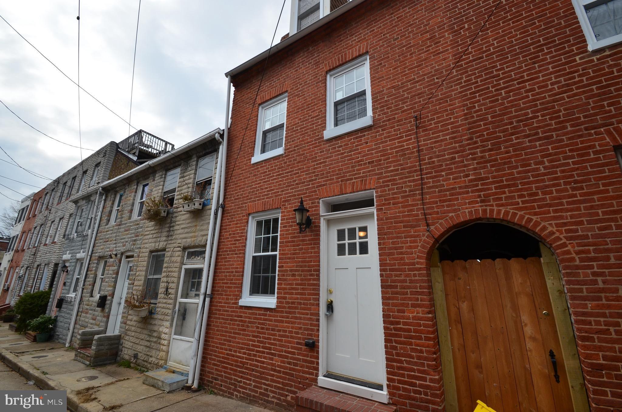 FELLS POINT HISTORIC DISTRICT - Residential Lease