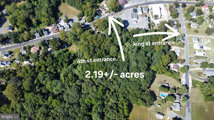 2.19 Acres in Laurel Town Limits
This wooded parcel offers a tucked-away setting with an in-town location. Access includes a clearly established entrance on King Street as well as an additional access point from 4th Street, which is indicated on official town maps though not physically visible on site.

The land features mature trees and a natural ditch running through, giving the property a unique character. Zoned TN (Traditional Neighborhood), the lot provides flexibility, and buyers are encouraged to perform their own due diligence regarding access, utilities, and permitted uses.

A rare opportunity to own more than two acres in Laurel, private, wooded, and full of potential.
