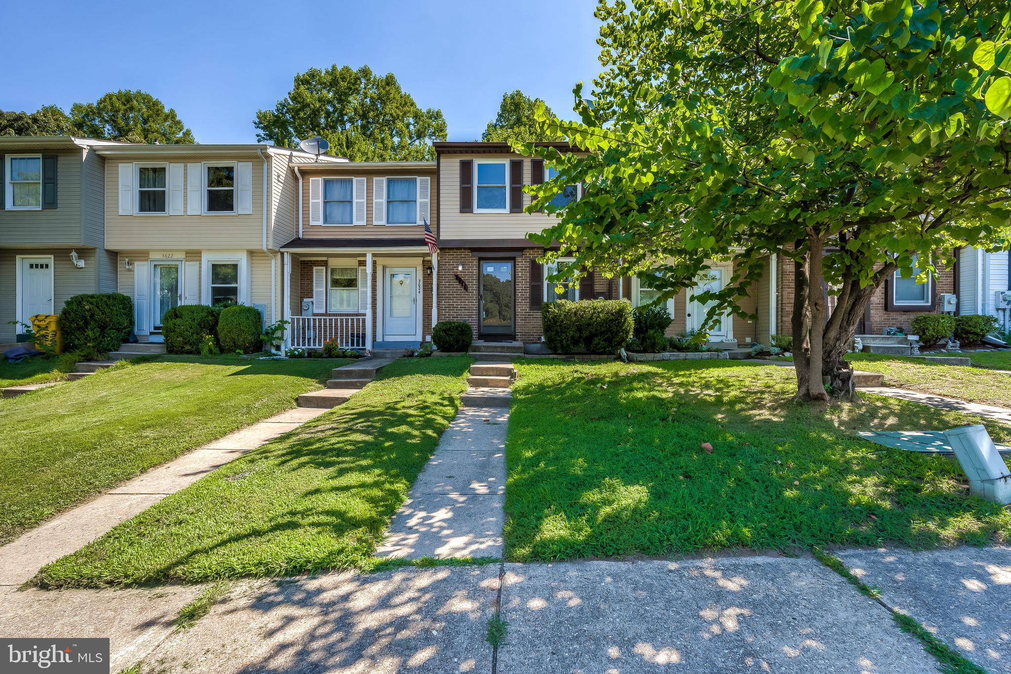 Recently updated and shows beautifully. This home provides a front-facing kitchen with table space that leads to an open main level with combination dining and living room where the living room has a step-up with large window overlooking the backyard. The upper level includes a master bedroom with dressing area and dual access to the full bathroom. The front bedroom is generously sized with great closet space. On the lower level there is a recreation room with stone fireplace and walk-out to the backyard plus a half bath. There is a laundry/utility/storage room as well. They backyard has a newly designed patio and backs to woods. Owner prefers no pets.