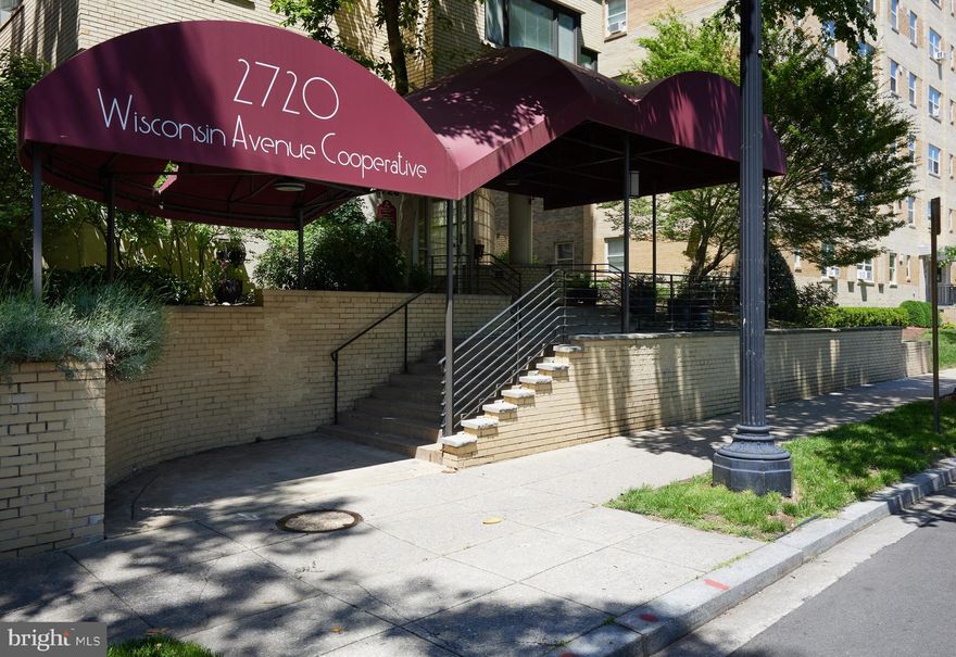 This sunny Studio coop unit absolutely sparkles! A windows  in the kitchen and bath what more could you ask for.  Recently updated and flooded with ample natural light, this cozy apartment is the perfect pied-a-terre and offers a large living/dining area, a renovated separate kitchen, a large dressing area and closet, and a convenient location close to shopping, restaurants and services in Glover Park and Cathedral Commons. Easy access to AU, Georgetown, St. Albans, NCS, the National Cathedral and Sidwell Friends, as well as downtown DC via Metro bus. And so affordable -- the monthly coop fee includes electricity, gas, water/sewer, heat, A/C and property tax! The roof deck is a common amenity that affords one of the most spectacular, panoramic views of downtown DC, the Monument, the Potomac, National Airport and Northern Virginia. Cats are allowed and so is renting subject to board approval.. Don't miss this incredible opportunity to snatch an affordable gem in one of DC's most sought-after neighborhoods!