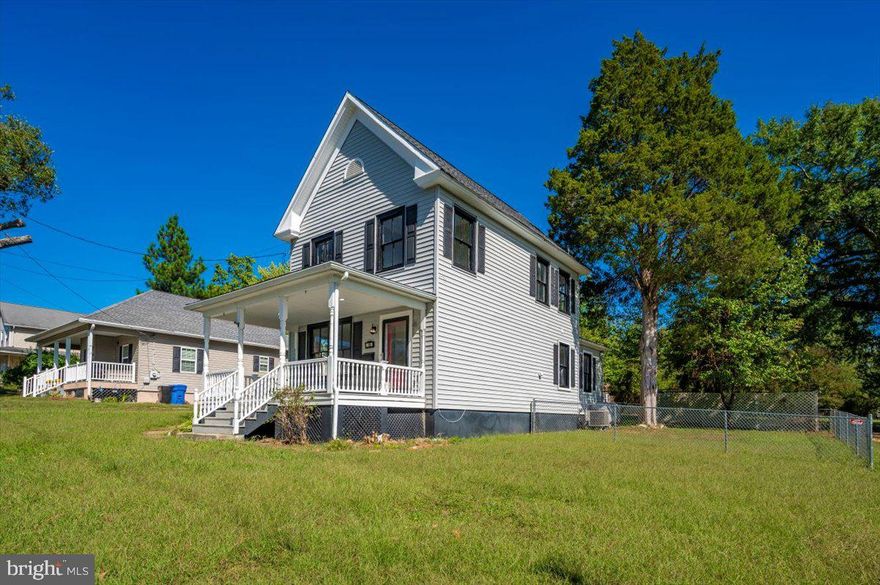 Charming Historic Gem in the Heart of Indian Head!– 45 Mattingly Ave.    Step into timeless elegance, a meticulously preserved 1910 single-family home that blends historic charm with modern comfort. Nestled on a quiet, tree-lined street in the vibrant community of Indian Head, this 3-bedroom, 2-bathroom offers ample space for intimate living or effortless entertaining. 

Spacious, Light-Filled Layout: High ceilings and touches of original architectural details create an airy, welcoming atmosphere throughout the open living areas. The generous living room flows seamlessly into a versatile dining space, perfect for cozy family meals or hosting gatherings with friends.
Two Inviting Bedrooms: Each bedroom is a serene retreat, with the primary bedroom offering ample natural light and closet space. The second bedroom provides flexible use as a home office, guest room, or creative studio – ideal for today's hybrid lifestyles.   New roof and many other upgrades.