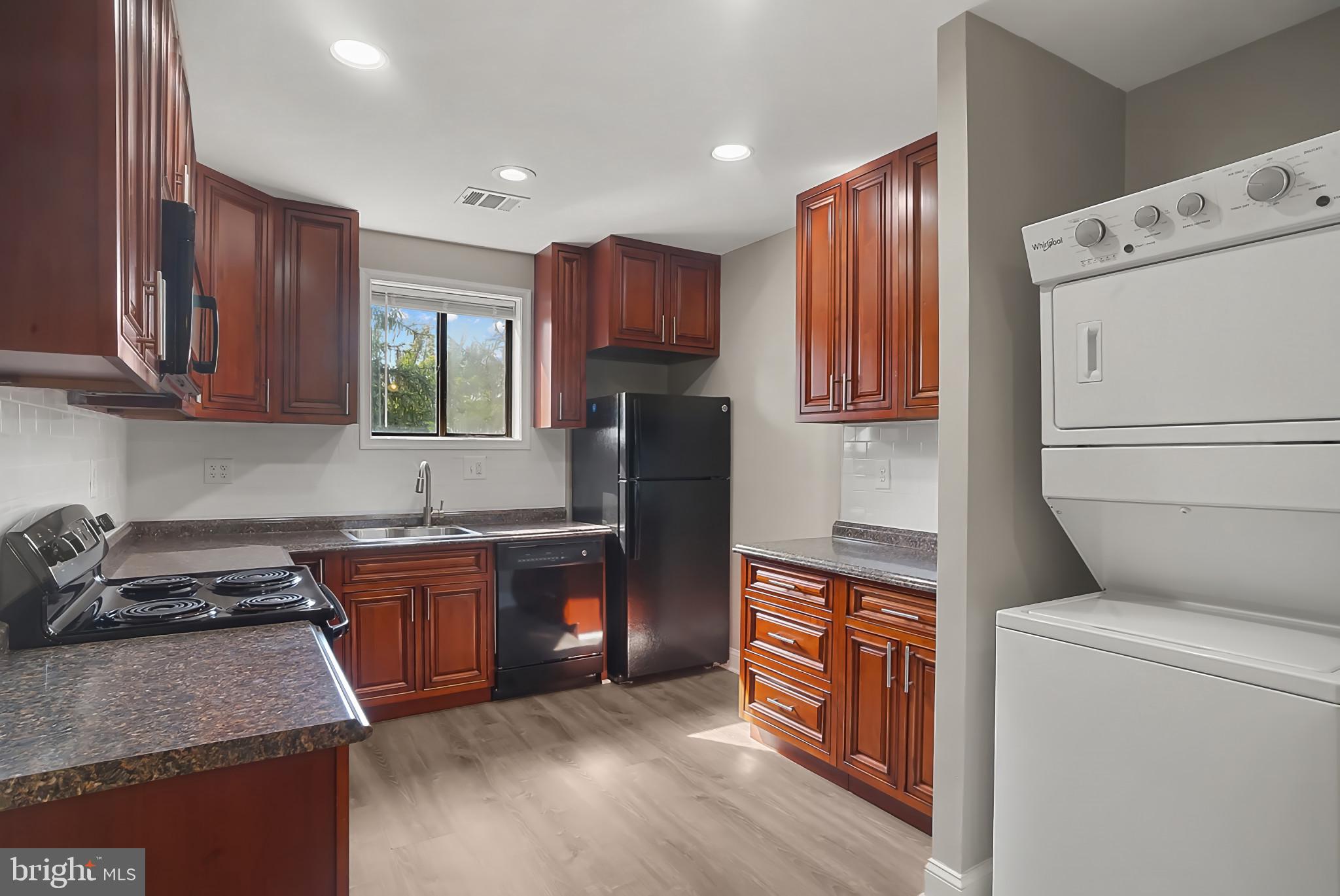 Stylish & Renovated 2-Bed, 2-Bath Condo in the Heart of Pikesville!
Welcome to this beautifully renovated 2-bedroom, 2-bathroom condo nestled in the vibrant community of Pikesville, Baltimore County. Step inside and enjoy the warmth of luxury LVL wood flooring, sleek recessed lighting, and an open layout drenched in natural sunlight. The updated kitchen is a chef’s delight, featuring beautiful cabinetry, stylish countertops, and well-maintained appliances—perfect for everyday meals or entertaining guests. Both bathrooms have been tastefully designed with contemporary finishes that elevate the space. Enjoy spacious bedrooms, ample closet storage, added bonus of a separate storage unit and washer & dryer for your convenience. Located just moments from local shopping, dining, and major commuter routes including I-695, I-95, and RTE-70, this home offers the ideal blend of comfort and accessibility. Property offered AS-IS.
Don’t miss this move-in ready gem—schedule your tour today!