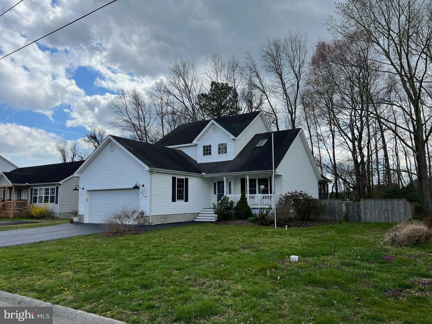 Amazing Opportunity in America's Coolest Small Town! This Beautiful Home is walking distance to Downtown Berlin! Restaurants, Live Music, Shopping, Breweries, Parks and a long list of Annual Special Events. Assateague Island and Ocean City Beaches & Boardwalk a short distance away! Includes a 1 Year- Home Warranty, Security System, Spacious Fenced in Backyard with  a Bonus Fenced in side yard. Electric Fire Place, Brand New Front Porch & Sealed Driveway with Street Parking Available. Newly Renovated - Fall 2022. Flooring, Fresh Paint, Lighting & Fans, French Doors leading to the Screened in Back Porch,  Washer & Dryer, Updated Bathrooms.