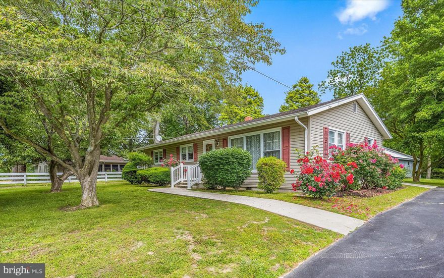 This home is ready to make it your own.  Fantastic location within walking distance to downtown Berlin makes this charming 3 bedroom rancher sitting on a nice high well lanscaped lot the ideal property to enjoy all the area has to offer. The home was stick built by local custom builder. Property features outside shed, large driveway, central air, hot water baseboard heat, hard wood floors throughout, newer roof, siding , concrete walkways and windows.