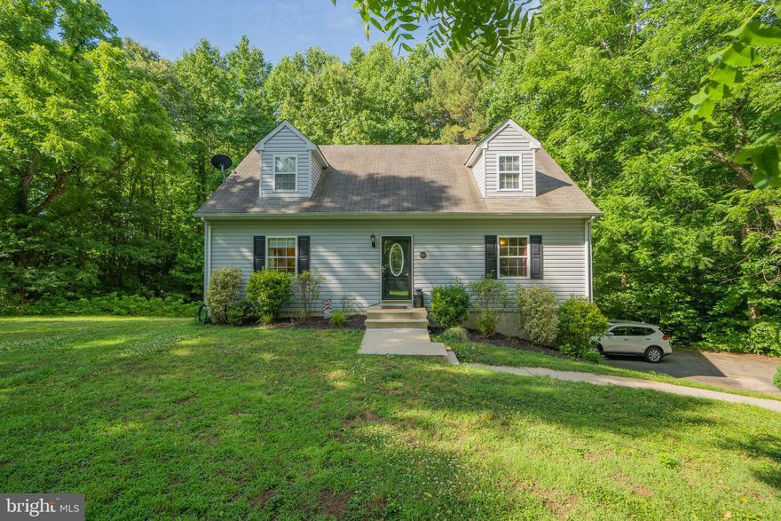 ***BRAND NEW ROOF BEING INSTALLED***  Beautiful 4 bedroom 2 bath cape cod with tons of privacy!  You will love having cookouts and  entertaining your friends and family in your huge three acre yard.  This house features wood floors, two large master bedrooms, quiet neighborhood in sought after community, large unfinished basement, one car garage, shed, and so much more.  Come see your new home today!!!