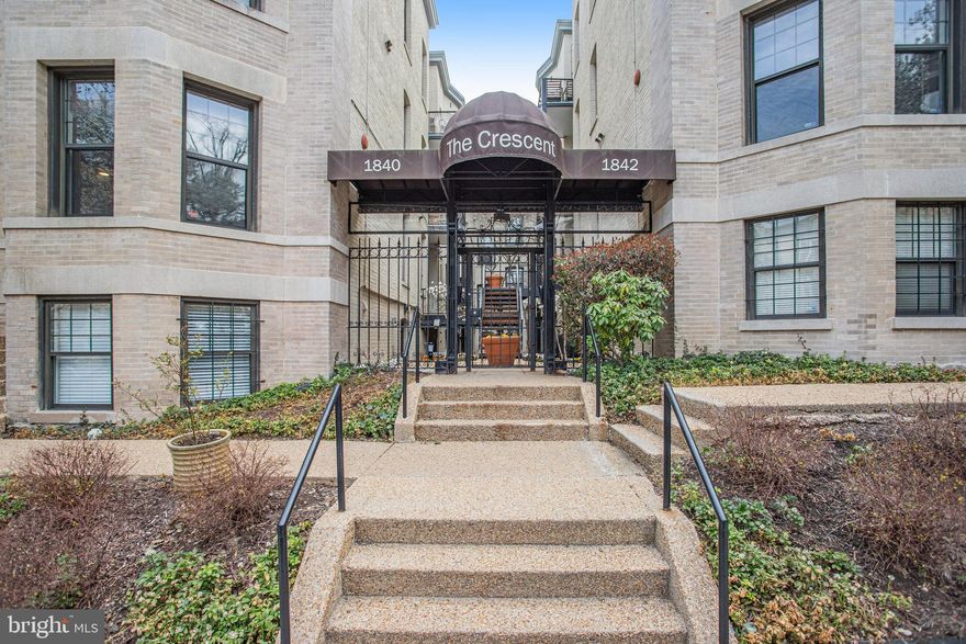 Think a one-bedroom in this prime location is out of reach? Think again!  Excellent and flexible floor plan  lives much larger than square footage indicates.   This bright and sunny eastern-facing unit features brand-new floors and and private balcony nestled in a gated, pet-friendly community with an ultra-low condo fee. With a Walk Score of 98, you’re just steps from an incredible selection of restaurants, shops, and services in Kalorama, Adams Morgan, U Street, and Dupont. Enjoy the convenience of an in-unit washer and dryer, and move right in—this home is vacant and ready for you!