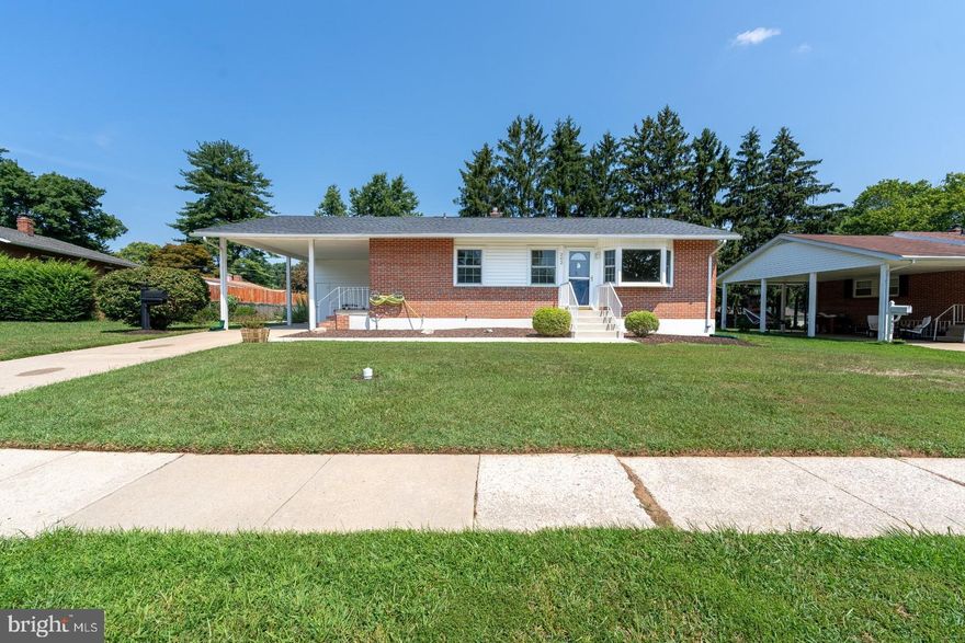 Welcome to your ideal home in Reisterstown. This home features three bedrooms, one and a half baths, and modern upgrades throughout. Sunlit living spaces greet you, boasting recently redone hardwood floors and ample natural light. Carefully maintained, the home showcases a new roof (2023), HVAC system with a humidifier (2017), and water heater (2017). The versatile basement  was refurbished in 2024 and offers space for a home office or entertainment area, complete with a gas-operated heater and a revamped half bathroom. Step outside to the generously sized yard, perfect for gardening and relaxation, while new gutters and downspouts (2019), a carport ceiling (2020), and attic insulation (2024) ensure practicality and energy efficiency. Conveniently located near shopping, dining, parks, and I-795, this home offers a seamless blend of convenience and tranquility. Don't miss the chance to call this Reisterstown gem your own.