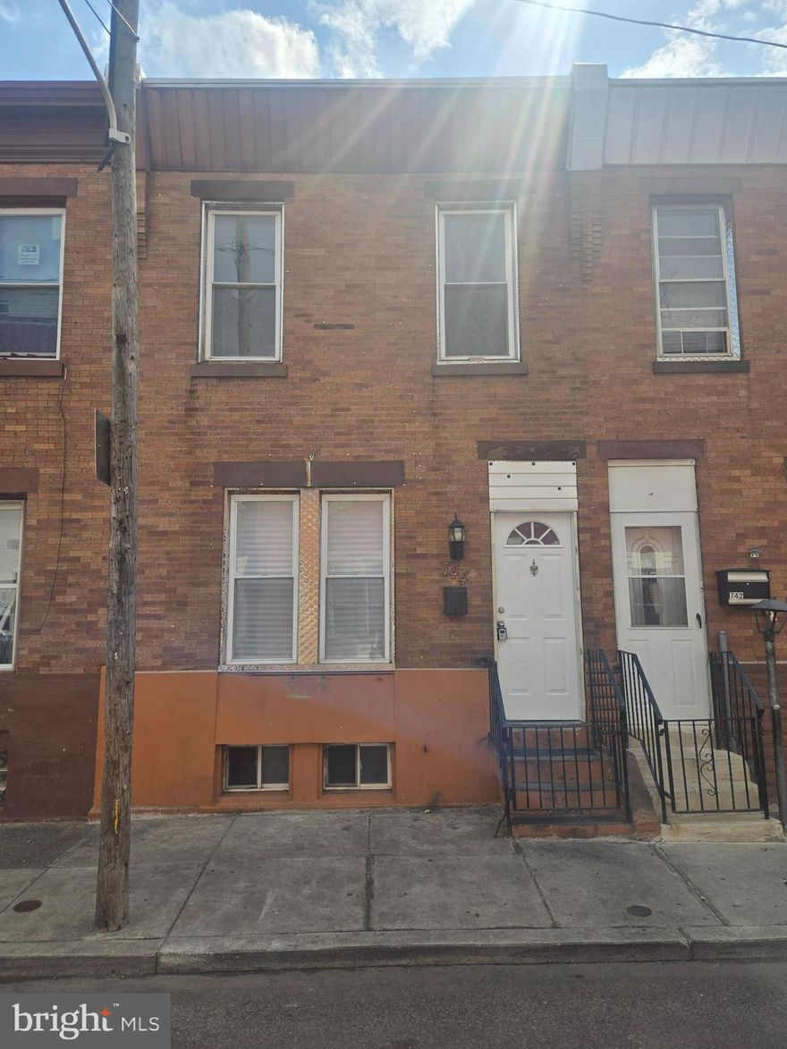 Back on the Market due to buyer issues! Quick closing possible. Come view this 3 bedroom, 1 bath & full basement with washer/dryer & backyard fenced patio area for those cookouts or just relaxing on a sunny day. Brand new stainless steel stove & fridge. Home has been completely painted & cleaned in this upcoming Kensington area. Totally electric so no gas bill! 100 amp electric service. Easy to show. Call agent for access. Sold in an AS IS Condition but home is move in ready!!!