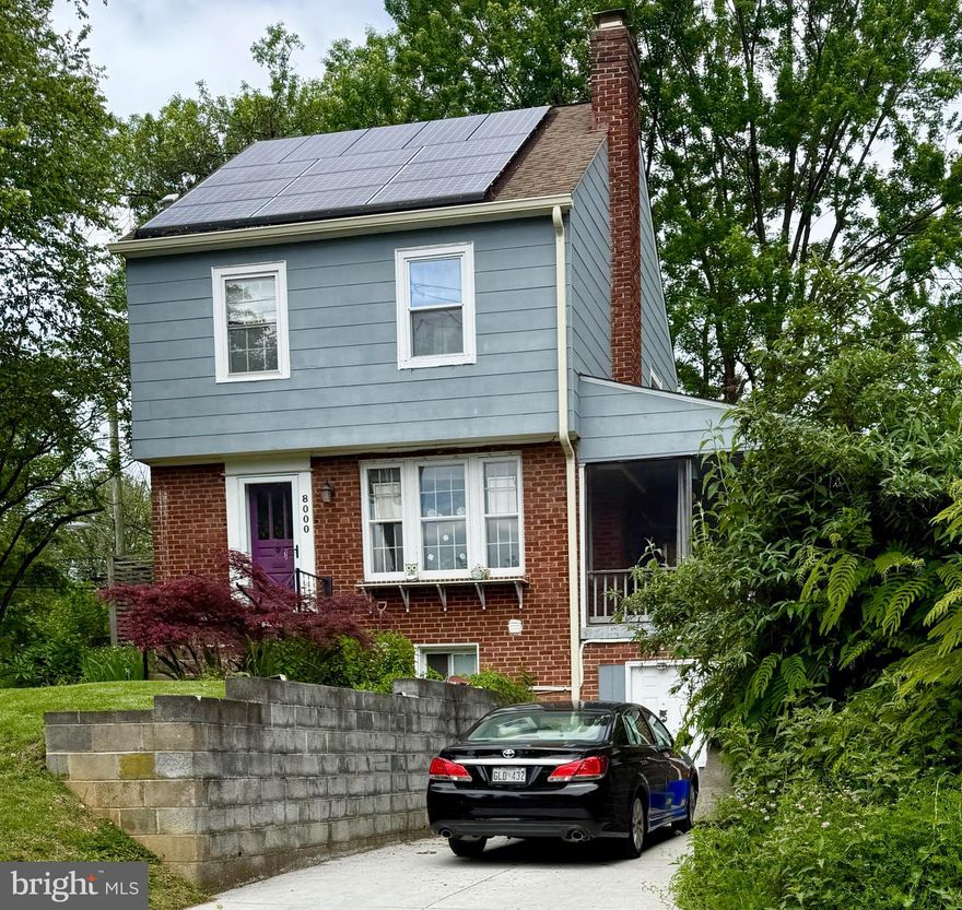 Welcome to 8000 Takoma Ave, a lovely colonial home in a superb location. Located just 1.2 miles from the SS metro, this home is also in close proximity to Whole Foods (1 mile) and all that downtown Silver Spring has to offer including a diverse mix of restaurants, retail stores, a Farmers' Market, a movie theater, the AFI and the Fillmore, and an outdoor ice-skating rink over winter months. The home itself is both charming and updated. The basement, with a separate entrance, features a kitchenette, a full bath and a bedroom with egress. The main level is open and airy with a screened in porch overlooking the private, flat backyard. The upper level has three bedrooms and one bath, with access to the fourth level bonus room, currently being used as a playroom. Welcome home!