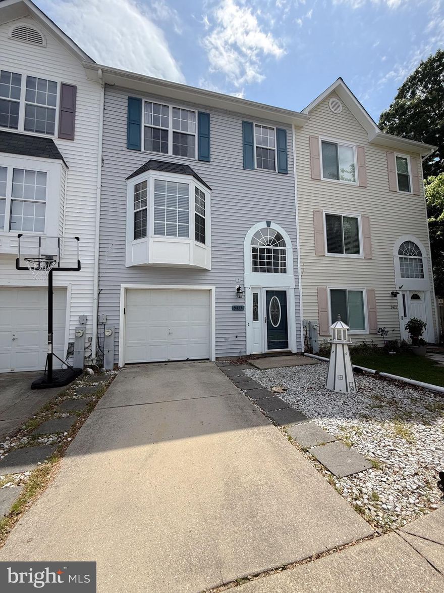 Enjoy beach town living in this adorable 3 story town house just blocks from the water. Take a short walk to local restaurants, bars, and shops. And enjoy the view while walking your furry friends along the boardwalk this summer. This spacious townhouse offers three bedrooms, 2 full bathrooms, one of which is a private primary bathroom, 2 living spaces and a back deck perfect for enjoying those cool summer nights. With newer updated appliances and an eat in kitchen, perfect for hosting. If you are worried about parking, don't be! This home has a garage, and a driveway. 
Just 40 minutes to Joint Base Andrews, and 30 minutes to DC.