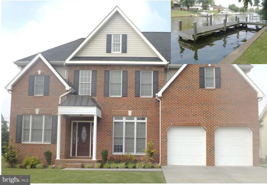 Beautiful 4 bedroom Colonial in Taylor's Pointe in move-in condition features hardwd floors, 2 story foyer & FR w/2nd story overlook, kitchen w/SS appliances, quartz counters, breakfast area & doors to deck overlooking spacious lvl yard w/water views. Mstr bedrm w/tray ceiling & private bath w/dual vanities, Jacuzzi tub & lrg walk-in closet. Access to deep water dock. Renters insurance req'd.