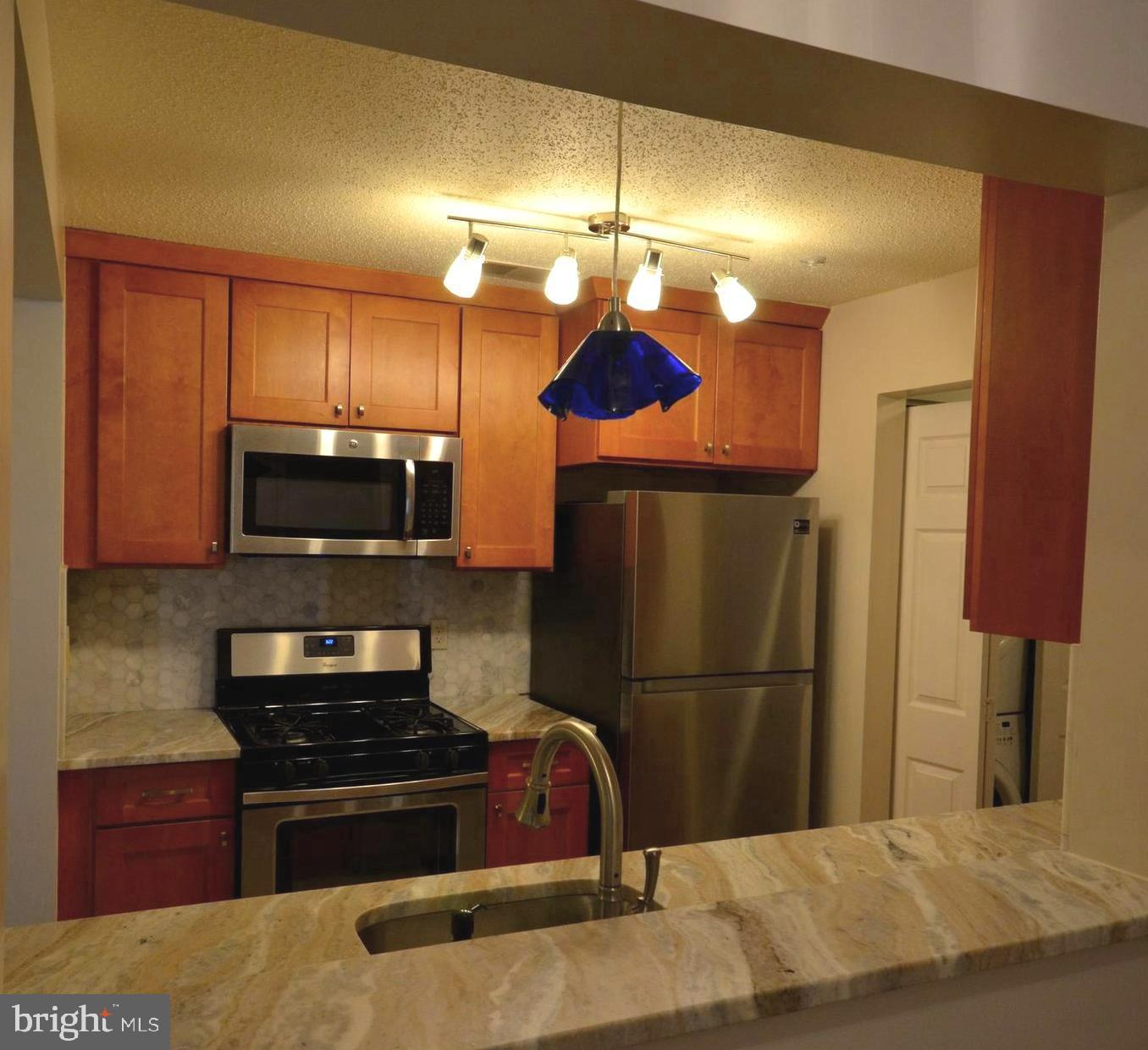Bright and light 2 BR and 2 BATH condo in great condition. Wood floors throughout. Kitchen with granite countertops, stainless steel appliances, and wood cabinets. Washer and dryer in the unit. Gas fireplace. Separate dining room. Updated baths. Custom-built walk-in closet. Extra storage closet right outside the unit. Great views from the balcony. One assigned parking is included, and an additional permit can be purchased for $125/year. Community amenities: outdoor pool, tennis court, playground, walking paths. Unbeatable location: downtown Crown shops and restaurants, lakefront RIO Washingtonian Center with numerous shopping, dining, and entertainment, Shady Grove Metro I-270, ICC-370. Pets are accepted on case by case.