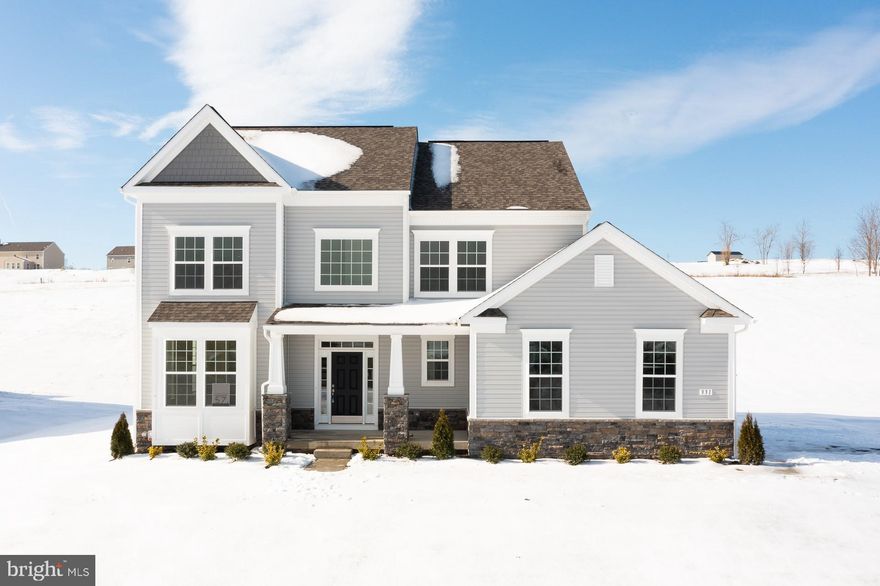 LAST CHANCE TO JOIN THE RIDGES OF TUSCARORA COMMUNITY!  MOVE-IN TODAY! Stunning New 4 bedroom, 2.5 bathroom home on 1+ acre homesite with easy commuter access to MD/VA. Come see why the Nottingham II Is one of the most popular! The grand family room, massive kitchen, and traditional separate dining room is perfect for entertaining guests!  Side load garage. *photos may not be of actual home. Photos may be of similar home/floorplan if home is under construction.