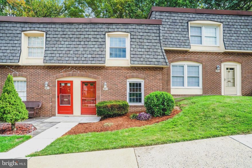 Charming two level  townhome-style condo tucked away on a quiet street in the heart of the vibrant Cardinal Forest community.    Updated with new HVAC (2025), energy efficient windows and sliding door (2022), both bathrooms (2024/2025), recess lights, quartz countertop, new stove and more!!  The main level features stylish LVP flooring throughout, with neutral paint and recess lighting in the living room that adds an elevated feel.  The kitchen offers an eat-in dining space with contemporary lighting, finishes with a new stove and microwave.  Upstairs you will find two freshly painted bedrooms with hardwood floor, filled with natural light.  The full bath is renovated with sleek finishes, elegant tiles, LED mirror and updated shower hardware.  The fenced yard backs to serene woodland , and paved patio makes it easy to maintain and effortless outdoor entertaining.  Conveniently located near shops, restaurants, bus route, enjoy peaceful living without sacrificing accessibility.