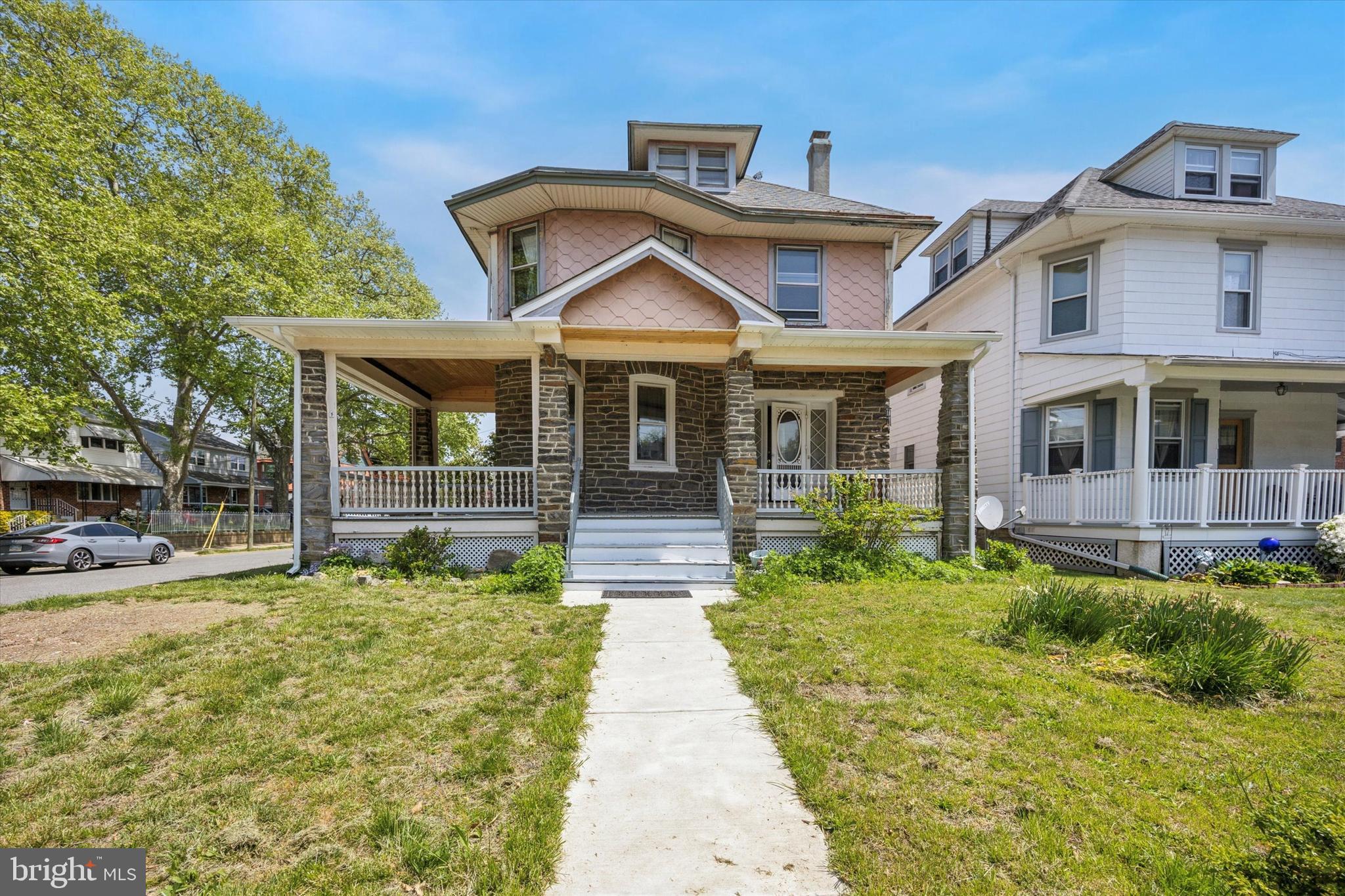 Welcome to 415 Tome Street in the historic district of Ridley Park Borough! This spacious 5 bedroom, 2.5 bath Victorian home, built in the early 1900s, is full of original character and charm. Features include a covered front porch, high ceilings, detailed wood trim, and beautiful stained-glass windows. The main level offers a large living room with a fireplace, a formal dining room, an updated kitchen, a powder room, and a convenient first-floor laundry area.
The second floor includes four generously sized bedrooms and a full bath. The third floor features a fifth bedroom, multiple storage rooms, and a former full bath that remains plumbed and ready for renovation. Additional highlights include a detached one-car garage and a backyard.
Ideally located just blocks from local parks, the Ridley Park Train Station (SEPTA Wilmington/Newark Line), and the shops and restaurants of downtown Ridley Park. With easy access to major highways and Philadelphia International Airport, this home offers both timeless appeal and modern-day convenience. A must-see for those who value space, history, and potential!
Schedule your tour today