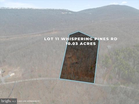 Vacant Land For Sale - Whispering Pines Rd.<br/> SLANESVILLE, WV 25444