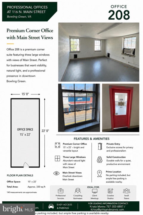 Photo of 114 - Suite 208 N Main Street, BOWLING GREEN, VA 22427 (MLS # VACV2010634)