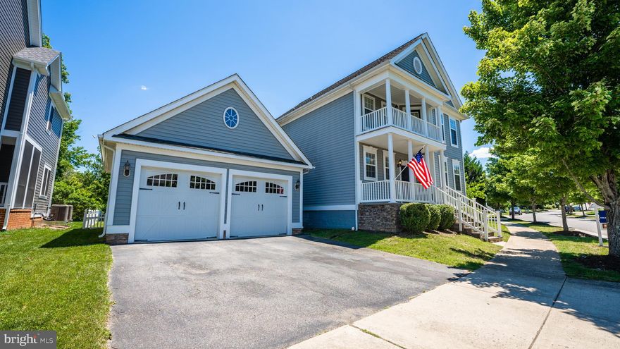 Gorgeous single family home located in the amenity filled Ladysmith Village subdivision. This home has been well cared for and is move in ready with fresh paint, hardwood floors throughout the main level, and new carpet on the second level. Featuring an open floor plan with a office on the main level which could also serve as a guest bedroom. The backyard is a rare find within the community, completely fenced in with tons of space for entertaining, children to play or furry friends to run loose. The basement is ready for you to customize with minimal work needing to be completed.