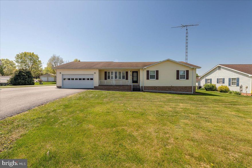 VERY NICE CUSTOM BUILT 1 OWNER HOME 5 BEDROOM *JUST UP DATED  AND ON MARKET *with 2 PRIMARY BEDROOM SUITS ONE WITH PRIVATE ENTRY- HOME IS VERY WELL KEPT-1 CAR PLUS FRONT GAR OR REMOVE RAMP AND THEN  2 CARS  -KITCHEN COMBO -MAPLE CABINETS-BAR-DINNING ROOM+FAMILY ROOM  WITH L/P STOVE IN  FAMILY ROOM ALSO LAUNDRY WITH FRONT END LOADER W/D-4 BEDROOMS  IS WEST SIDE OF HOME  WITH 1 ALSO  WITH FULL BATH PRIVATE -PASS THROUGH STORAGE CLOSET-FULL BASEMENT+ CRAWL UNDER ADDITION EASY ENTRY-COLD CELLAR-WORK SHOP IN BASEMENT AS WELL 2ND WORKSHOP  IN 2ND GARAGE- UPGRADED FLOORS FOR WHEELCHAIR-A LOT OF HOME-  2 WATER HEATER'S  1 FOR EACH SIDE OF HOME-COMBO FROM DINNING AREA TO FAMILY APPROX  41'- LONG -SEVERAL PARLOR FANS AND LIGHTS-VERY RARE 5 BEDROOMS ON 1 LEVEL RANCHER-CENTRAL VAC- A/C FOR 1 OF PRIMARY BEDROOM IS A WALL UNIT-FIRST GARAGE IS WALLED WITH STORAGE AS WELL AS RAMP-2ND GARAGE IS WORKSHOP AN GARAGE ALSO OVERSIZED  -LARGE BACKYARD-HOME FITS IN LAW SUITE -RENTAL SUITE-TEENAGE  DEN-OR OFFICE FOR IN HOME WORKER - LOOK AT WORKMENSHIP AND SIZE -LEVEL LOT-AND  ROOM TO GROW --DON'T MISS VIEWING THIS 1