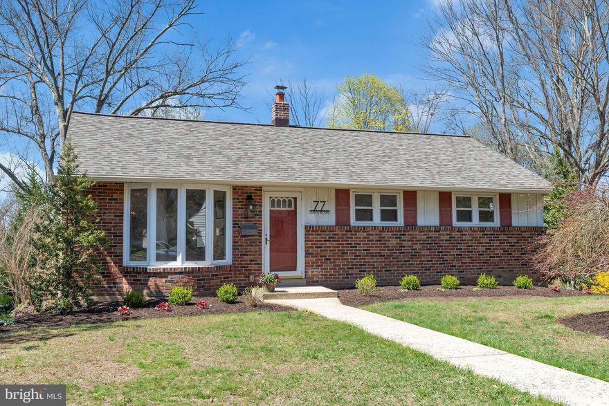 Welcome to 77 Davis Rd, a beautifully renovated and charming single-family home in the heart of Doylestown! This stunning Ranch offers 3 Bedrooms and 1 updated Full Bath- perfect for easy living. Upon entering, you'll be greeted by fresh paint throughout and beautiful hardwood floors that add warmth and character throughout the home and a spacious, inviting living space. The heart of this home is its exquisitely renovated Kitchen, complete with gorgeous Quartz countertops, custom cabinetry and hood and new appliances. Just off the Breakfast Area and additional living space, a large is a large private deck; perfect space to dine, relax and entertain. Modern conveniences and elegant details including new ceiling fans and recessed lighting throughout.  There are 3 bedrooms on the main level and 1 updated full bathroom.   Downstairs, you'll find a convenient laundry area and a wonderfully finished walk-out lower level- offering great additional living space and ample storage. There in new carpet and freshly painted walls making this common area very useable.  For those who value convenience, the attached garage provides secure parking and extra storage options. Additional features include;  New Washer/Dryer, New Roof, New Gutters and New Hot Water Heater. Situated walking distance to shopping and dining, this home offers the perfect blend of tranquility and accessibility. Whether you're relaxing at home or exploring town, 77 Davis Rd offers the perfect blend of Boro living. Don’t miss the opportunity to move-in to this fantastic property! *Lawn Maintenance and Spring Clean-Up included* *Please No Pets, this is a Non-Smoking Property.  Owner is licensed PA Realtor.