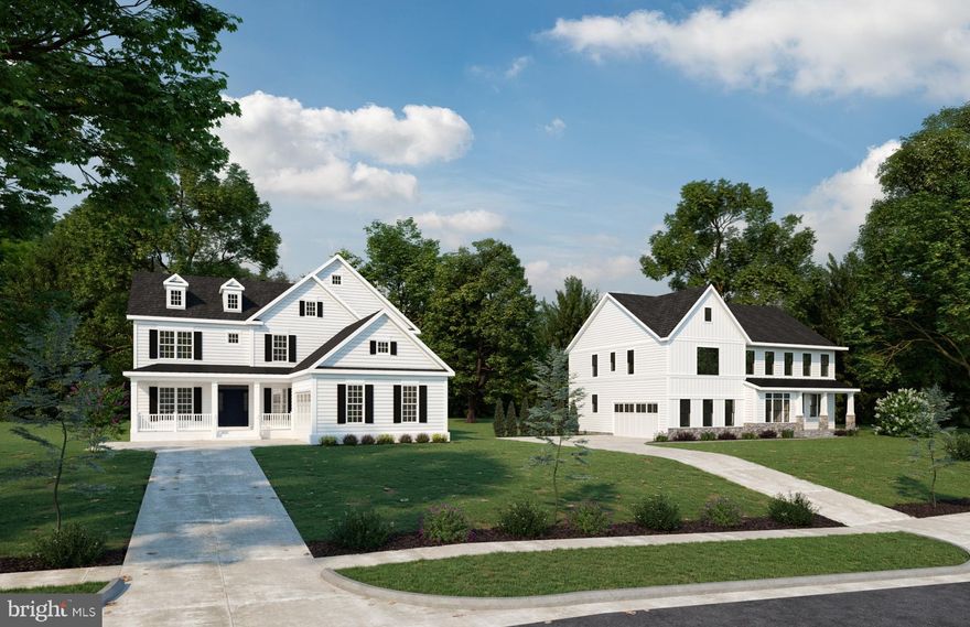 Brand new construction by Wakefield homes.  Delivery expected early 2024.  Beautiful almost half acre lot where the home sits back 80 feet from the road.  Modern farm house or traditional colonial exterior- get in early to pick your finishes.  Hamilton Model, elevation A offers 5 bedrooms, 4.5 baths, mud room, and open concept kitchen/family room, and welcoming front porch.  Main level features wide plank hickory floors,  formal dining room, butlers pantry, large pantry, mudroom, and living room or office.   Kitchen includes painted maple cabinetry, quartz countertops, subway tile backsplash, and GE Cafe stainless steal appliances included 36 inch gas range.  2nd level includes 4 bedrooms and 3 full baths plus loft/office/playroom.  Optional 2nd level turns loft into an expansive craft and laundry room.  The partially finished lower level includes the rec room, game room, bedroom, and full bath.  Buyer may add optional exercise gym, areaway,  and/or wet bar.  Additional options/upgrades are possible.  The earlier the buyer commits the more selections/choices they have.  $5000 refundable lot hold first step in securing the property.