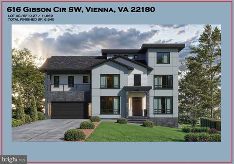 616 GIBSON CIRCLE SW VIENNA VA 22180