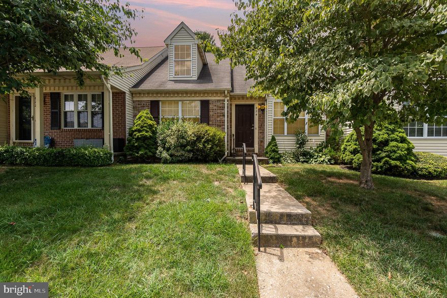 Welcome to this gorgeous two bed, two bath carriage house just seconds away from downtown Bel Air.  Entering into the front door brings you to main level with wood flooring throughout and a large living area with vaulted ceilings. The living area opens into a formal dining room with a chair rail and custom paint which then circles into a large eat in kitchen with stainless appliances, granite counters, backsplash and room for casual dining.  Doors off of the formal dining room lead out into the private fully fenced rear yard.  Back inside on the main level is laundry, and a large carpeted owners suite with private full bath and a walk in closet.  Taking the stairs to the second level brings you to a loft style living area that overlooks the main room, as well as another large bedroom with its own private full bath and walk in closet.  Taking the stairs to the basement brings you to a large open basement that can be your storage area or a blank canvas to finish however you would like.  This home is pristine, move in ready and waiting for you!