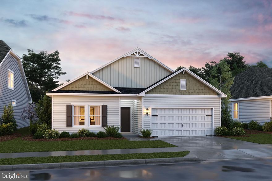 One-Level Living at Its Finest – The Goldenrod Rancher | 1,762 Sq Ft | 

Welcome to the Goldenrod, a beautifully designed 1,762 sq ft single-story rancher offering easy, one-level living in the sought-after Liberty Run community. This thoughtfully crafted home combines open-concept living with timeless, traditional touches—perfect for both relaxing and entertaining.

ONLY 4 non-basement lots available for March - April 2026 delivery!

Located in the exciting new Ascend Series, Liberty Run offers three curated design styles—The Elements, Loft, and Farmhouse—allowing you to choose the look that best fits your lifestyle.

Home Highlights:
4 spacious bedrooms & 2 full baths

Bright and open floor plan with 9-ft ceilings throughout

Gourmet kitchen with stainless steel appliances, granite countertops, a large island, stylish cabinetry, and a walk-in pantry

Seamless flow from the kitchen into the Great Room and Dining Room

Primary suite featuring a walk-in closet and a luxurious private bath with double vanities and a frameless walk-in shower

2-car garage and a perfectly sized laundry room

Basement homesites are also available — only 5 basement lots left for February - March 2026 delivery!

Enjoy customizable upgrade options to personalize your new home to your taste.

Liberty Run is ideally situated in Berkeley County, just over the Jefferson County line—making it perfect for commuters to NOVA and the DC metro area.

✨ Don’t miss your chance to own this stunning rancher in a growing community! Schedule your tour of our decorated model today and ask about our limited-time incentives!

📸 *Photos shown are of a similar Goldenrod model.
📍 *Estimated taxes.