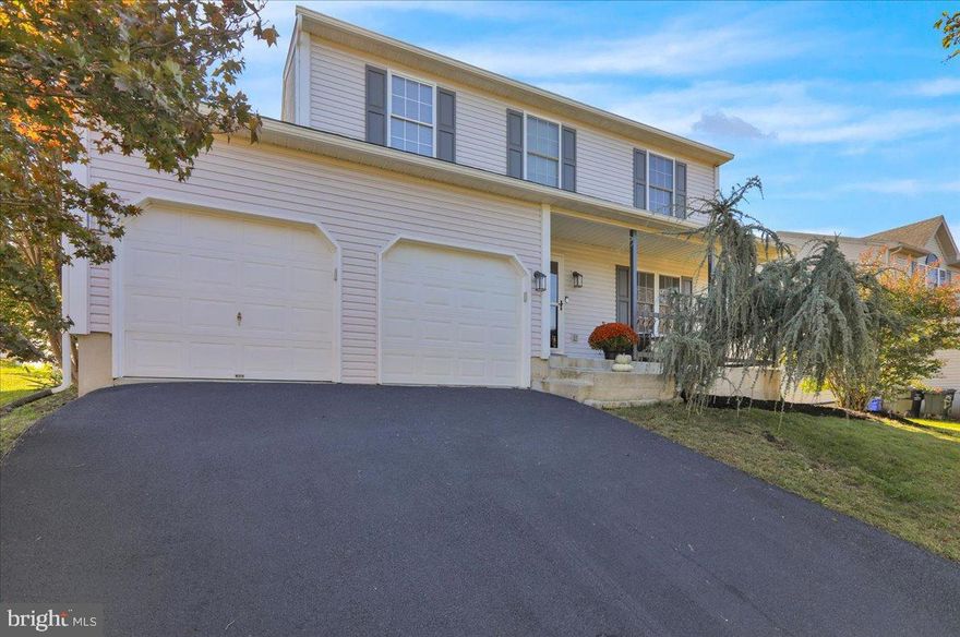 Welcome to 4536 Del Mar Drive! Nestled in Valley Ridge community within the highly sought-after Exeter Township School District, this charming  home offers comfort, style and convivence. Featuring 4 bedrooms and 3.5 bathrooms, it's designed to fit your lifestyle. Step into the bright living room which flows into the dining area and kitchen. The kitchen is equipped with ample cabinetry, newer appliances, and a breakfast bar island. A half bath and laundry room are also on the main level for added convenience. Enjoy the newly installed deck perfect for entertaining or simply relaxing. Upstairs you'll find the spacious primary bedroom featuring a large walk-in closet and a private en-suite bath complete with a whirlpool tub. Two additional bedrooms and a full bathroom complete the upper level.  The finished basement provides a fourth bedroom-perfect for guests, a home office or recreation. The two car garage and unbeatable location close to shopping centers, restaurants and major highways make this home a must see! Schedule your private showing today! Showings begin on 10/20/25.