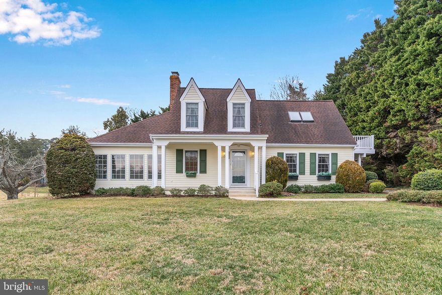 Nestled at the end of a quiet cul-de-sac with unobstructed views of Cuckold Creek and the Potomac River, this exceptional contemporary home offers a rare opportunity to enjoy waterfront living in the prestigious Swan Point Yacht and Golf Recreational Community. The privacy and panoramic water views make this property truly special. In 2004, the original home was expanded with several additions and completely renovated. The updated kitchen serves as the heart of the home and is perfectly positioned to capture the scenic setting. It features Corian countertops, tile flooring, deep sink, and a full appliance package including refrigerator, electric stove, dishwasher, and disposal. Just off the kitchen is a stunning sunroom with expansive water views, Berber carpeting, ceiling fan, and supplemental baseboard heat for year-round comfort. On the opposite side, a maintenance-free screened porch with cathedral ceiling and ceiling fan (approximately 15 x 12) opens to both an open deck and concrete patio, creating multiple outdoor spaces designed to embrace the waterfront lifestyle. The open living room features a brick fireplace with wood mantle and flows seamlessly into the dining area accented with chair rail and decorative chandelier. Sliding glass doors lead to the backyard patio area.  The main level includes 2 bedrooms and 1.5 baths. The owner’s suite offers an en suite bath with tile flooring and glass-enclosed shower. A convenient stack washer and dryer, whole-house water filtration system, and electric hot water heater are also located on this level. Upstairs features 2 additional bedrooms and 2 full baths. One bedroom offers skylights, ceiling fan, walk-in closet with organizer, private maintenance-free balcony, and beautiful water views. The en suite bath includes tile flooring, skylight, and glass-enclosed shower. The second upper bedroom is generously sized with water views and walk-in closet, plus a full hall bath.
Additional highlights include a fully owned and paid-off solar panel system for energy savings, architectural shingle roof, composite exterior, hardwired backup generator, insulated crawlspace with serviced dehumidifier, and an oversized attached side-load two-car garage with workshop area, cabinets, sink, and solar monitoring system. Residents of Swan Point enjoy access to resort-style amenities including a championship golf course, full-service marina, private beach, swimming pool, tennis and pickleball courts, and a vibrant calendar of community events all year long. Simply a must see!!!