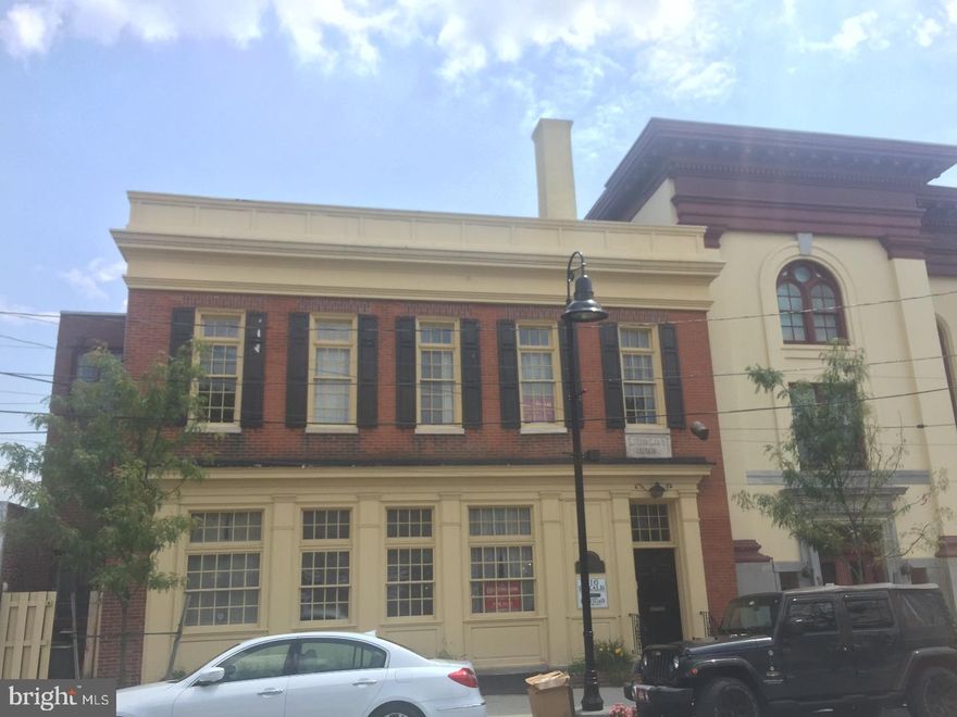 Rarely offerred.  Central Norristown business district historical building for sale, original Library. Excellent exposure on heavily traveled Dekalb Street, steps from Montgomery County Courthouse. Last used as Law Office Suites. 6 offices, 2 conference rooms, 3 cubicles and a welcome area, great for law office or small business. First floor has 3 offices, conference room, a kitchenette, and bathroom. Second floor has 3 offices, conference room, a storage area and bathroom. Full basement to hold meetings, or use as storage or more office space.    Minutes to 76, 276, 476, King of Prussia and Plymouth Meeting. Near public transit. New sidewalks thanks to Norristown revitalization project, great curb appeal!