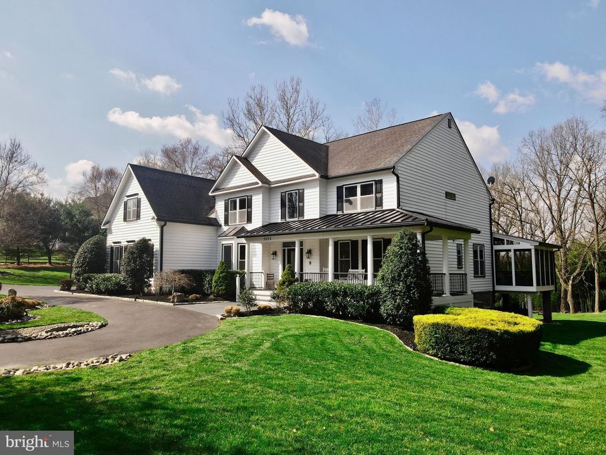 Welcome to an unparalleled sanctuary of luxury living, where every detail has been meticulously crafted to create an extraordinary retreat. Nestled on over 3 acres of lush, manicured grounds, this custom home by Williamsburg Builders offers a private oasis beyond compare. As you pass through the electronic gate, you're greeted by sprawling lawns and mature landscaping, setting the stage for a truly serene experience. Step onto the welcoming front porch, where the grandeur of this residence begins to unfold. The two-story foyer beckons you inside, leading to the impressive two-story family room that epitomizes elegance and comfort. Perfect for hosting lavish gatherings, the dining room sets the scene for memorable evenings, while the gourmet kitchen becomes the heart of the home with its island, built-in breakfast nook, and sunroom—a seamless space for entertaining guests and loved ones. For those seeking a retreat within a retreat, the first-floor office provides a haven of productivity, while the spacious screened porch and open-air decking invite relaxation and sunset cocktails alike. Ascend to the primary bedroom suite, where indulgence awaits with a sitting room, brand new designer primary bath, and private den—a sanctuary for unwinding after a long day. But the luxury doesn't end there. Venture to the lower level, where endless entertainment possibilities unfold. A separate bedroom and bath offer privacy for guests, and the theater area sets the stage for intimate gatherings. A fantastic bar awaits game days and celebratory toasts, while a billiard table area promises hours of friendly competition. Outside, the allure continues with a private oasis awaiting discovery. A paver patio beckons for al fresco dining, while the hot tub area offers relaxation under the stars—all within the confines of a completely fenced and private property, ensuring the utmost in security and tranquility. This home is more than just a residence; it's a masterpiece designed to excite and relax your senses, offering the epitome of luxury living. Welcome to a lifestyle where every moment is elevated, and every detail is curated with the utmost care.