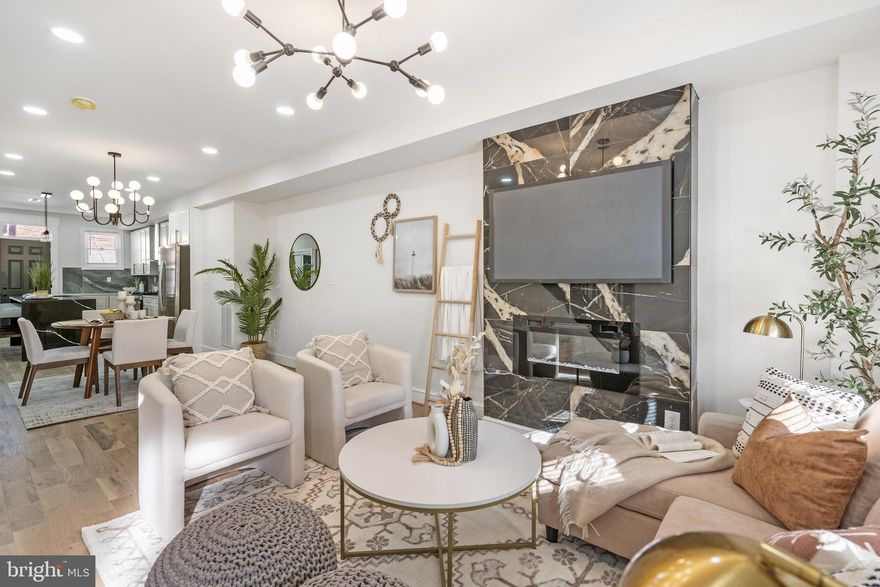 Welcome to 2218 W. Saratoga Street, a beautifully renovated rowhome in the heart of Baltimore City! This 3-bedroom, 2-bathroom home blends modern finishes with classic charm, offering an inviting space perfect for comfortable living and entertaining. The main level features an open floor plan with gleaming hardwood floors, recessed lighting, and abundant natural light. The living and dining areas flow seamlessly into the updated kitchen, complete with stainless steel appliances, quartz countertops, and ample cabinet space.  

Upstairs, you’ll find three generously sized bedrooms with plush carpeting and an updated bathroom. The finished basement offers additional living space—perfect for a family room or home office. Step outside to enjoy your private fenced backyard, ideal for gatherings or quiet evenings. With proximity to major highways, public transportation, and all that Baltimore City has to offer, Qualifies for up to 15k in BALTIMORE CITY grants! home is a true gem.

Schedule your showing today and make 2218 W. Saratoga Street your new home!