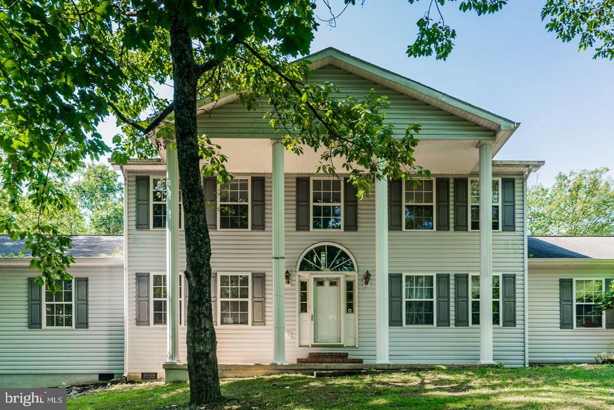 Looking for some peace and quiet. Check out this beautifully maintained 6.62 acre retreat. Complete with 3 bedrooms, 2.5 bathrooms and plenty of room for all. Formal living, dining rooms with gourmet kitchen. Three car detached garage, heated pool, bathhouse and spacious patio area. Convenient location to route 9 and I 81. Short distant to MARC commuter train to DC.