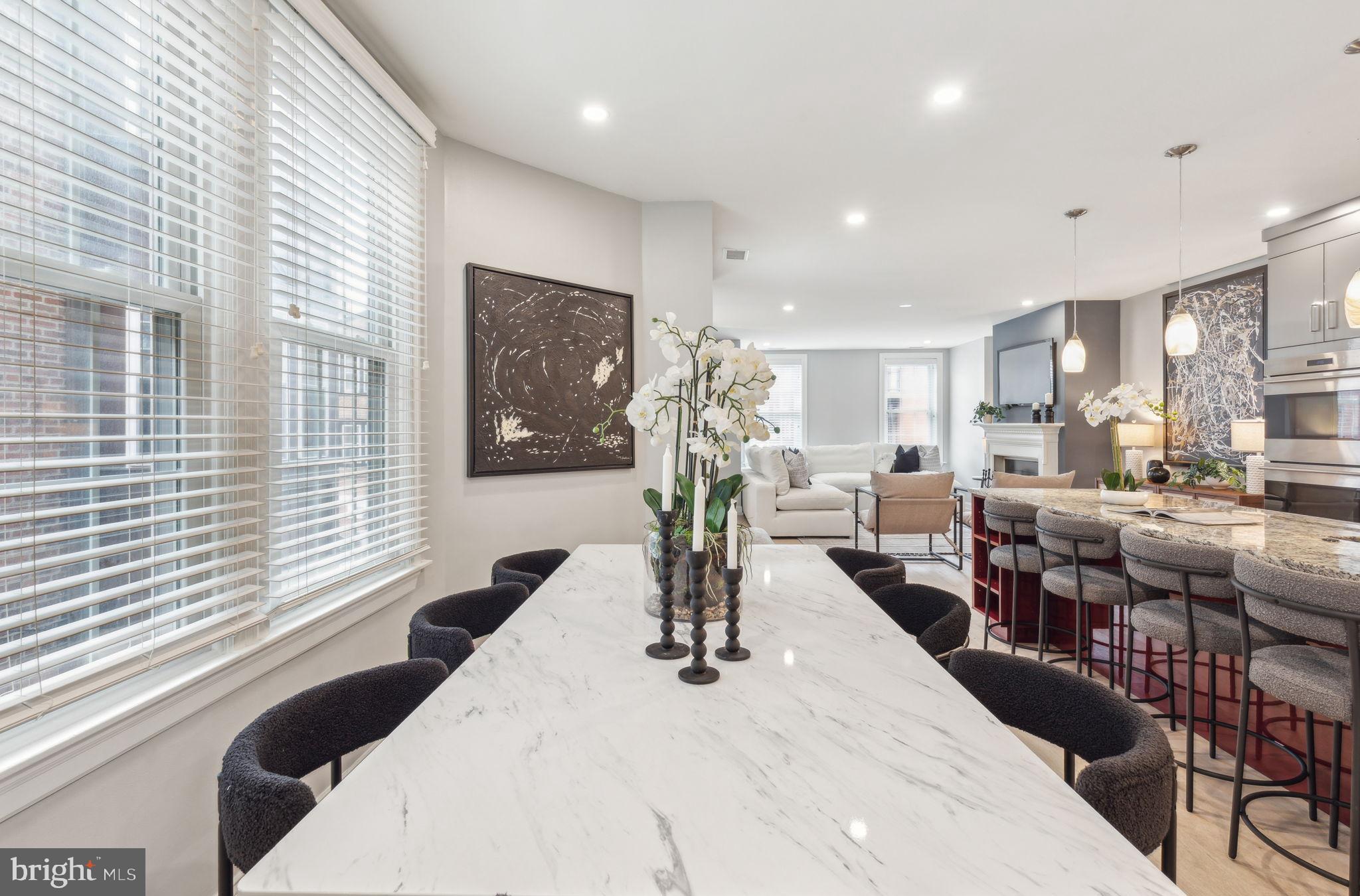 Welcome to 908-10 Spruce Street, Unit 10! This fully renovated 3 bedroom 2.5 bath tri-level condo in the heart of Washington Square West has it all: move-in ready (with a new roof and new skylights in 2024), a custom designed renovated kitchen in 2019 with high end appliances (double Wolf ovens, Wolf range, Subzero refrigerator), and deeded parking (one on-site spot is included, with the option to purchase a second spot in a parking garage around the corner). There is a private outdoor deck off the Primary Suite…perfect for that morning coffee or evening glass of wine. And with an extra large first floor living and dining space (including a main floor half bath), this home is perfect for entertaining - but if you're just looking to have a quiet evening at home, then cozy up to the fireplace in the living room. If that’s not enough, wait until you step outside onto a beautiful tree-lined block with a bike lane that’s just steps from Washington Square Park, award-winning restaurants, shops, supermarkets (Whole Foods & Acme), playgrounds, dog parks, area hospitals and universities, public transit, and quick and easy access to area highways….you name it, this home has it. And don't forget, it's located in the highly sought after McCall School Catchment. This is the one you've been waiting for. Schedule your showing today!