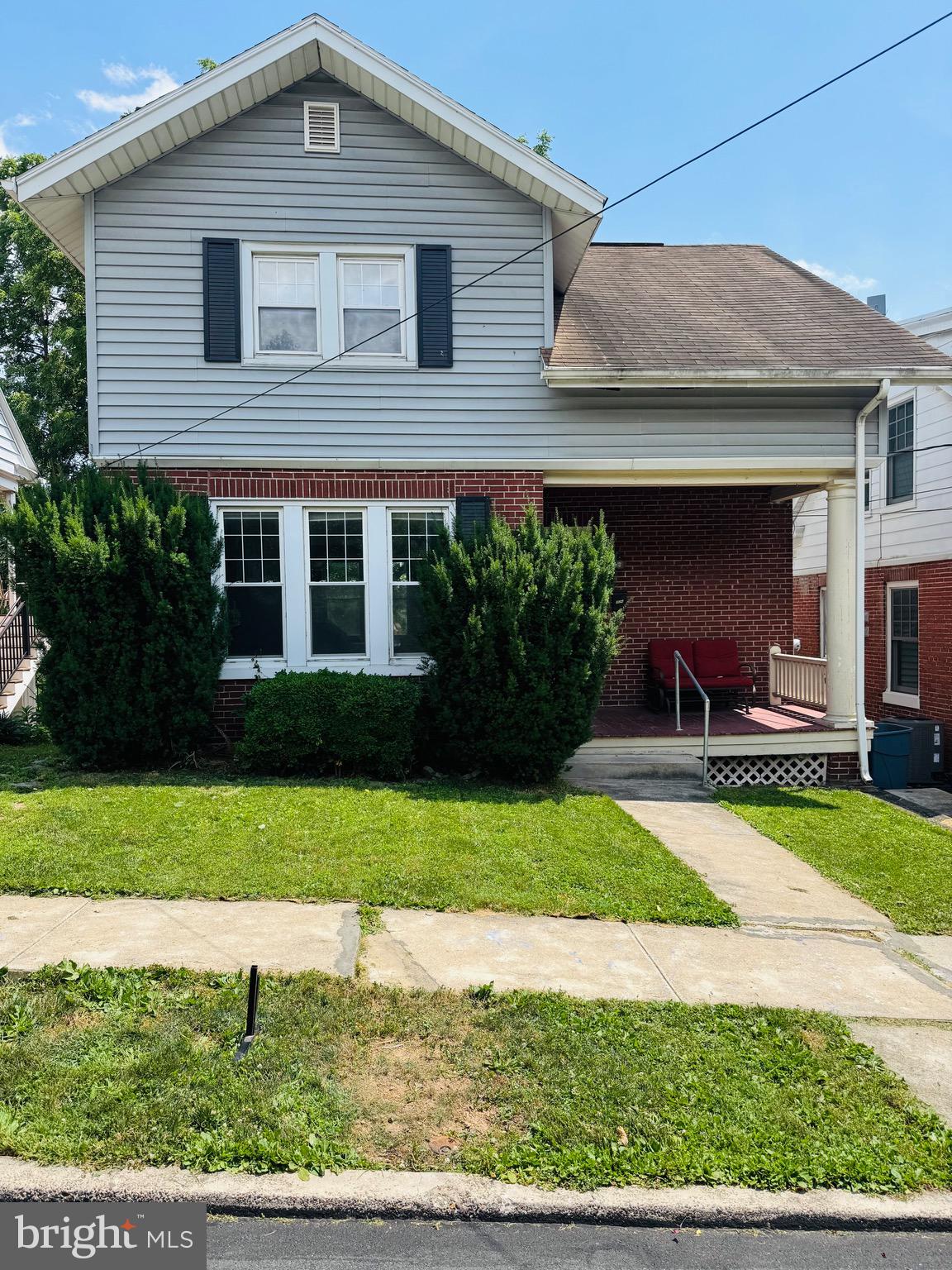 A covered front porch makes a welcoming approach to a classic Washington Heights two story home, expanded and updated for comfortable living. Traditional details throughout: hardwood floors, wood burning fireplace, tall windows, and large trim work. Tiled kitchen addition with access to covered rear balcony. First floor full bath and separate laundry area. Second full bath upstairs along with 3 bedrooms and a study. Walk out lower level includes a built-in shoe case and an additional family room. Detached 2 car garage for storage or projects. Take a short walk to Negley Park or the Lemoyne business district.