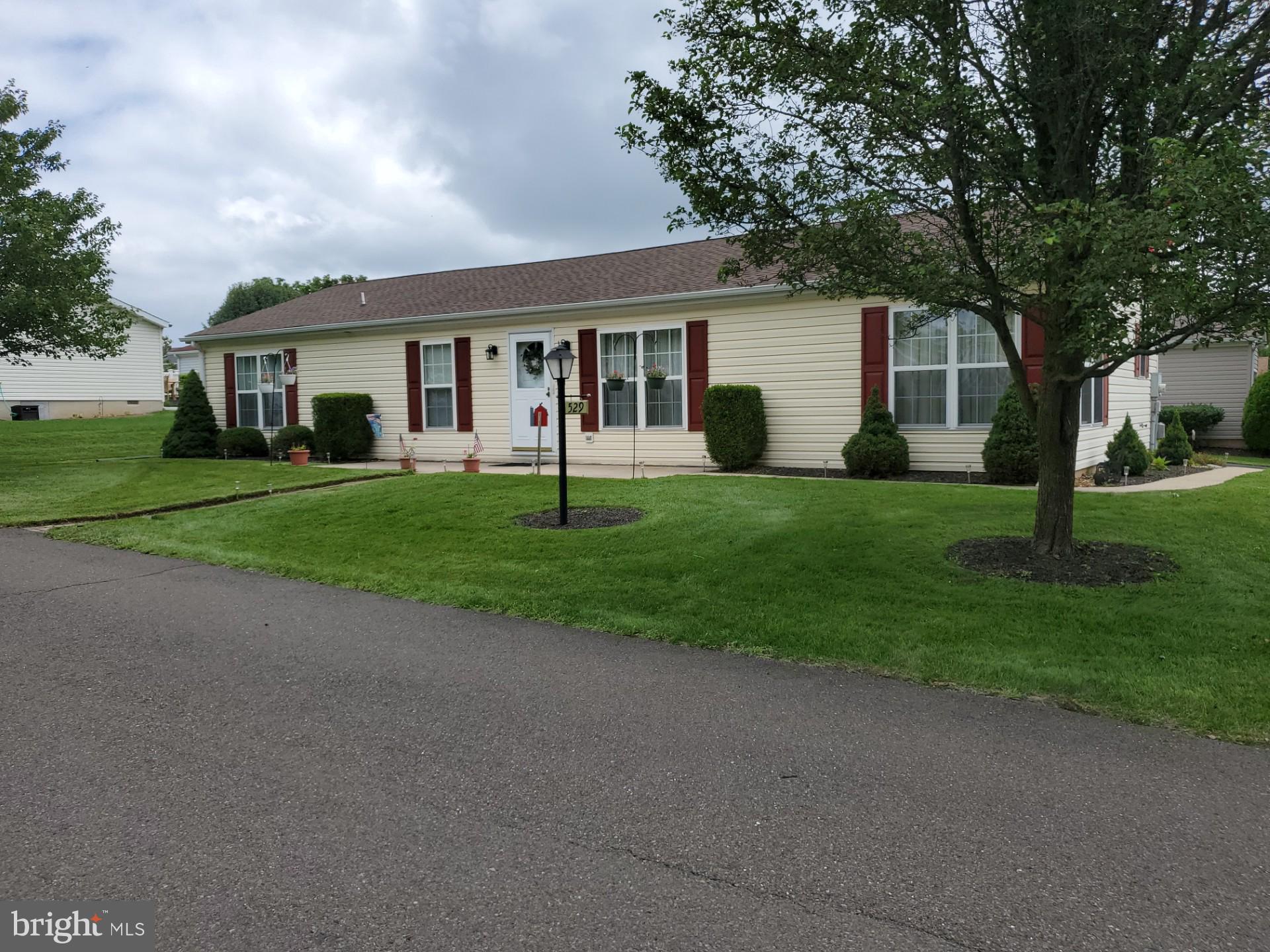 This is the Ambler unit, which features three bedrooms, a large master suite with a walk-in closet and attached bathroom, a second bedroom with a walk-in closet, and a second full bath. Large country kitchen with a pantry and desk, Family room, Formal dining room, Living room, Utility/Laundry room, and one-car attached garage. Buckingham Springs offers a community center, a community pool, a community gym, and a host of community activities, which include trips both locally and abroad. Buckingham Springs is conveniently located to Doylestown, PA, and the Doylestown Hospital. In addition to being just a short distance from both Peddler's Village and New Hope, PA, and their numerous shops and restaurants.