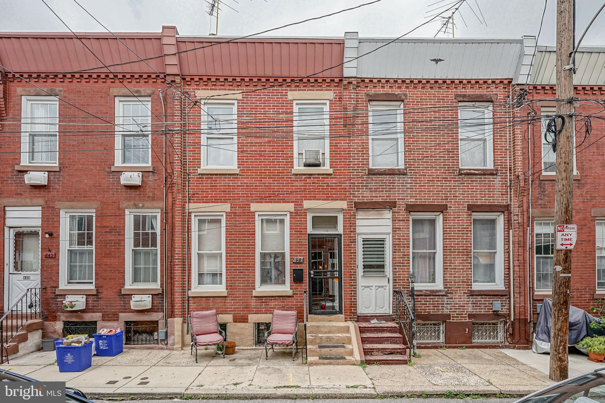 How about a great deal in the heart of fishtown! Welcome to 851 Mercer Street. This is a 3 bedroom, 1 bathroom home located on Mercer between Norris and Susquehanna. As you enter the home, you will find a large carpeted living room, and then that is followed by a great size modern kitchen . The kitchen was redone by the current owners and is newer. There is plenty of counter space and cabinet space. A beautiful tiled backsplash. Built in microwave and oven. Upstairs you will find 3 decent size bedrooms and the hall bathroom. The bathroom has a stall shower instead of a tub. One of the bedrooms has carpets, while the other two bedrooms show the original wood floors. In the basement, you will notice that the heater was installed in January 2020 and the Water Heater was installed in November 2019. This is a nice home with good mechanicals. There is just some cosmetic updating needed which could be fun. This house is perfect for someone who doesn't want everything all new and fancy, but would rather find a house that they could totally transform into their own style and concepts with the ability to move right into it. Be sure not to miss this one!